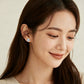 925 Sterling Silver Elegant Six-prong Solitaire Moissanite Stud Earrings
