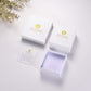 925 Sterling Silver Gold-Plated Freshwater Pearl Dangle Earrings (8mm)