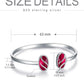 925 Sterling Silver Black Onyx Oval Cuff Bangle Bracelet for Women Gifts