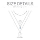 925 Sterling Silver Gold Plated Moonstone Crescent Moon Choker Necklace for Women