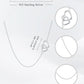 925 Sterling Silver Twin Hearts Choker Necklace - Symbol of Love & Connection