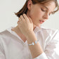 925 Sterling Silver Black Onyx Oval Cuff Bangle Bracelet for Women Gifts