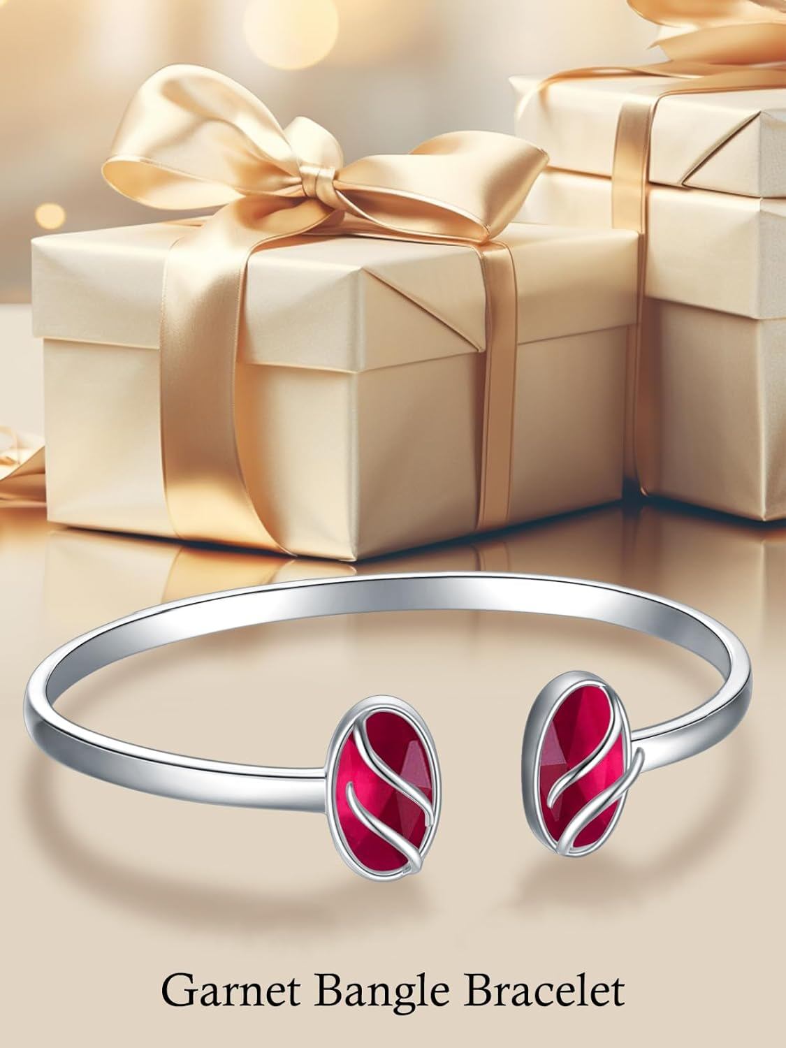 925 Sterling Silver Black Onyx Oval Cuff Bangle Bracelet for Women Gifts