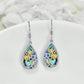 925 Sterling Silver Dragonfly Dangle Drop Earrings with Multi-Color Stones for Women Girls Mom Daughter Gifts