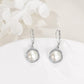 925 Sterling Silver Freshwater Cultured Pearl Leverback Drop Earrings