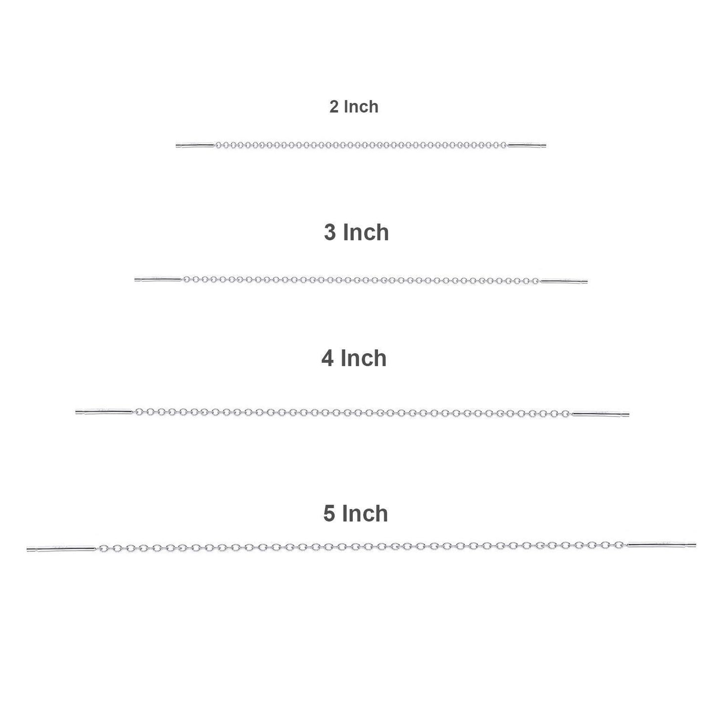 Gold 925 Sterling Silver Threader Chain Dangle Earrings with Long Bar Pendant for Women 925 Gold Plated Minimalist  Idea