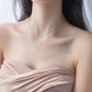925 Sterling Silver Layered Necklace with Opal Pendant s for Women
