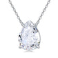 925 Sterling Silver Birthstone Necklace for Women Choker Pendant Jewelry Gift for Her Wife Girlfriend Mom