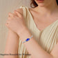 925 Sterling Silver Green Malachite Stone Bangle Bracelet for Women Gifts