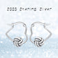 925 Sterling Silver 3D Volleyball Design Huggie Hoop Earrings for Women and Girls Gift Ideas