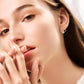 925 Sterling Silver 3D Volleyball Design Huggie Hoop Earrings for Women and Girls Gift Ideas