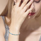 925 Sterling Silver & Abalone Shell Adjustable Cuff Bangle Bracelet with Opal Gemstones