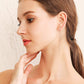 Gold 925 Sterling Silver Threader Chain Dangle Earrings with Long Bar Pendant for Women 925 Gold Plated Minimalist  Idea
