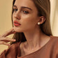 Gold 925 Sterling Silver Cubic Zirconia and White Pearl Stud Earrings for Women