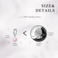 925 Sterling Silver Black Pearl Drop Hoop Earrings for Women