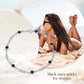 925 Sterling Silver Turquoise Beaded Chain Anklet Bracelet for Women