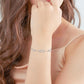 925 Sterling Silver Elephant Shape Infinity Love Heart Charm Adjustable Link Chain Bracelet s for Women Girls