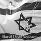 925 Sterling Silver Cross & Star of David Layered Pendant Necklace for Women Girls Gifts