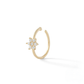 925 Sterling Silver Zircon Nose Ring Ear Bone And Cartilage Ear Cuffs For Trendy Individuals