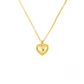 925 Sterling Silver Fashion Small Heart Collarbone Necklace A Trendy European Creative Heart-shaped Pendant Accessory