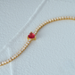 925 Sterling Silver New Tennis Bracelet With Cz And Love Design Trendy And Versatile For Women