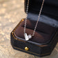 925 Sterling Silver Geometric 3d Heart Pendant Necklace For Women Minimalist And Luxurious