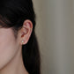 925 Sterling Silver Cross-border Europe And America Zircon U-shaped Ear Cuffs For Women