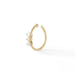 925 Sterling Silver Zircon Nose Ring Ear Bone And Cartilage Ear Cuffs For Trendy Individuals