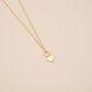 S925 Sterling Silver Color Zircon Heart Teardrop Star Pendant French Chic Necklace