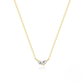 925 Sterling Silver Cat's Eye Stone Classic Teardrop Pendant Choker Necklace French Style Retro Understated Luxury