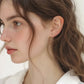 S925 Sterling Silver Geometric Zircon Ear Cuffs
