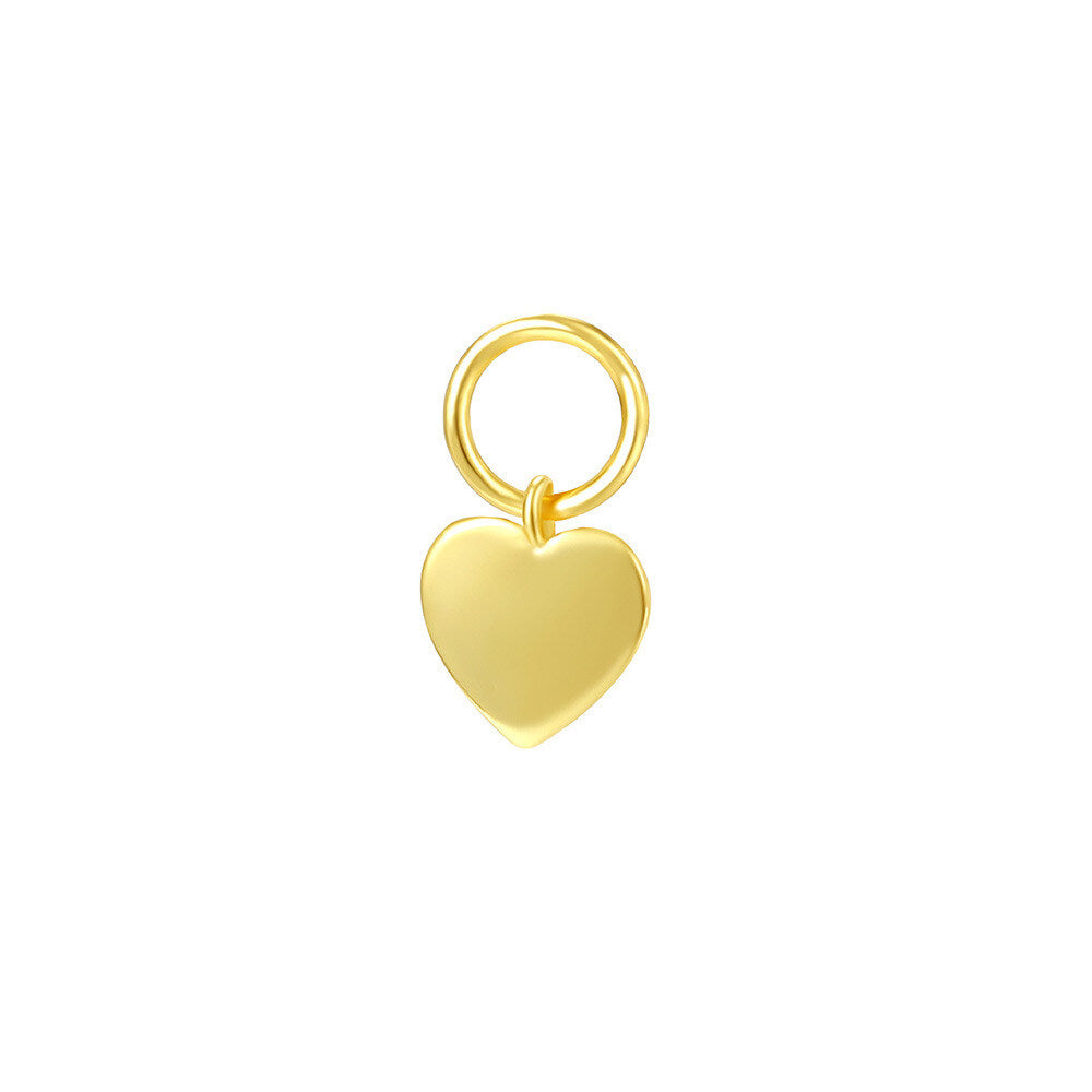 S925 Sterling Silver Color Zircon Heart Teardrop Star Pendant French Chic Necklace